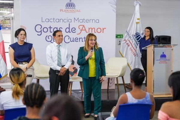 Plan Social de la Presidencia ofrece la charla “Gotas de amor que cuentan” sobre la importancia de la leche materna