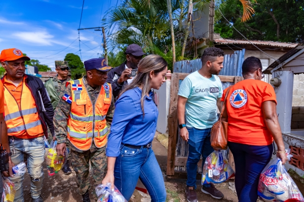 Plan Social también despliega equipos tras inundaciones en Mao- Valverde
